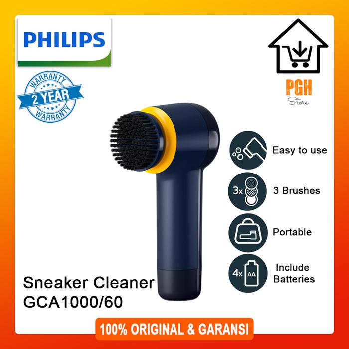 Gambar (HARGA PROMO) Philips Sneaker Sepatu Cleaner GCA1000/60 GCA 1000 - Tanpa Umbre dari PGH Store ID undefined Tokopedia