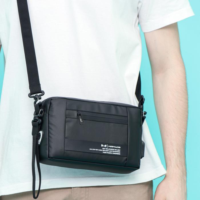 Gambar Clutch Bag KEPLER Pouch Pria Wanita Hand Bag Waterproof - Mr Mads - Hitam Black dari Mr Mads undefined Tokopedia