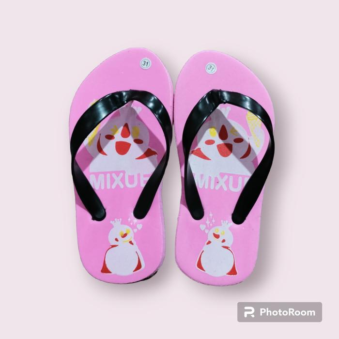 Gambar Sandal Anak Cwe/Cwo Mixue Trandy - Pink, 35 dari Kulsumstore12 undefined Tokopedia