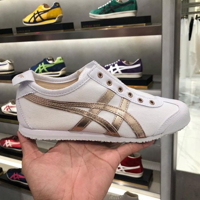 onitsuka tiger rose gold