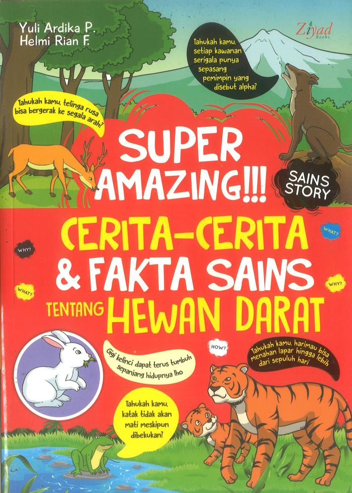 Jual BUKU SUPER AMAZING CERITA CERITA FAKTA SAINS TENTANG HEWAN 
