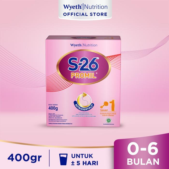 Gambar S-26 Promil 1 Susu Formula 400gr Kotak (0-6 bulan) - PROMIL THP 1 dari Gafumi Store undefined Tokopedia