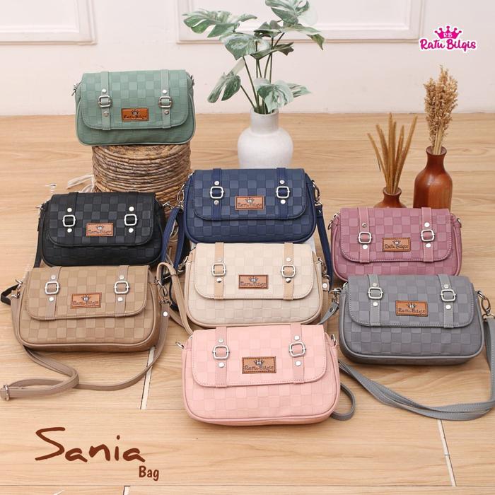 Gambar BISA COD  SANIA BAG BY RAU BILQIS/ TAS WANITA TERBARU ANTI AIR - pink dari Lameezstore undefined 5 Tokopedia
