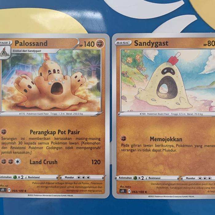 Pokemon TCG Indonesia Sandygast Palossand S11 | Indo4ward Pokemon TCG Indonesia Sandygast Palossand S11 | Indo4ward