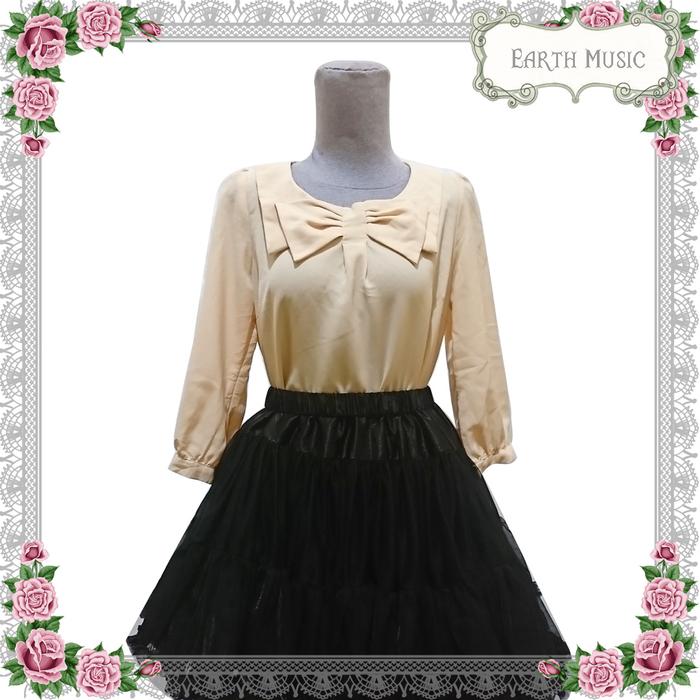 Gambar 170_BLOUSE / CROP KAWAII EARTH MUSIC ECOLOGY, ANK ROUGE - A KawaiiRibbon dari HAY SHOPPU2 undefined Tokopedia