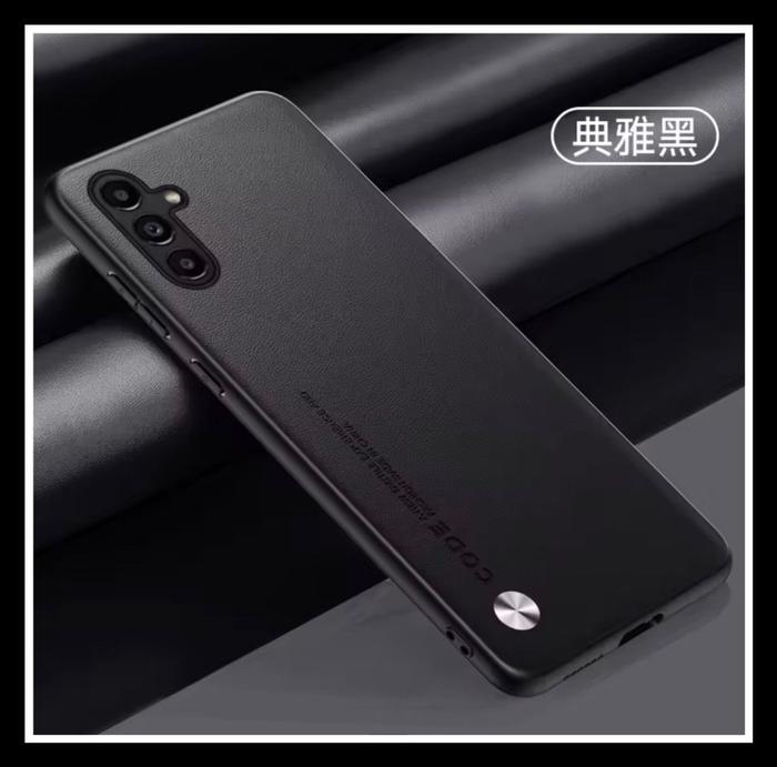 Gambar SAMSUNG GALAXY M14 5G 4G CASE VEGAN PLAIN LEATHER CODE HARDCASE SOFT - HITAM., SAMSUNG M14 5G dari Markas acc 88 undefined Tokopedia