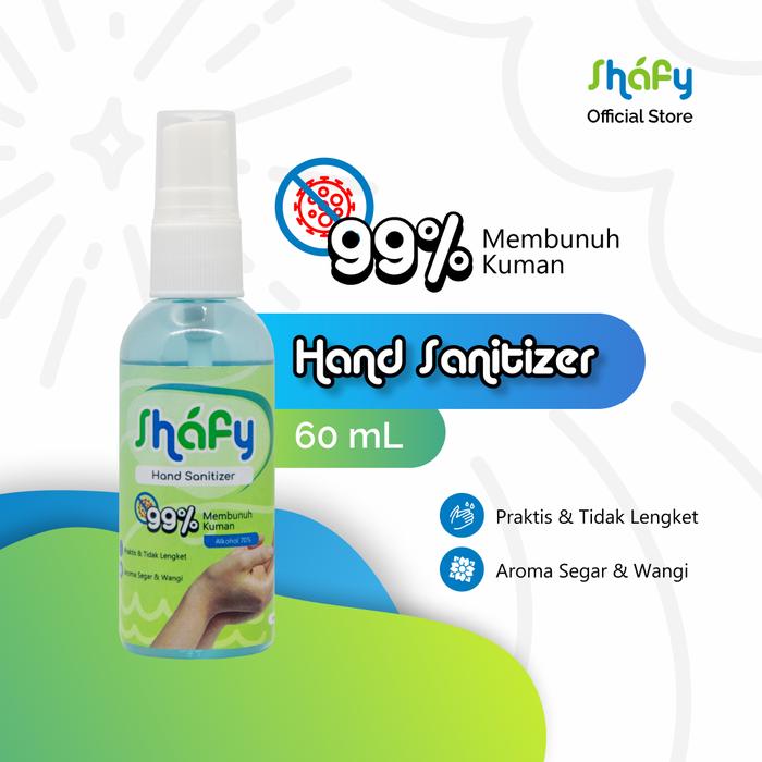 Gambar Hand Sanitizer 60 ml dari shafystore undefined Tokopedia