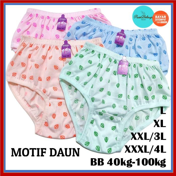 Gambar Celana Dalam Wanita Dewasa Jumbo XXL XL L Celana Dalam Polkadot Katun - L - DAUN, 1 PC/Ecer dari Puas Belanja Store undefined Tokopedia