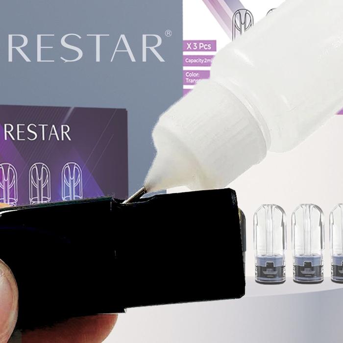 Gambar RELX Compatible Refillable Cartridge merk RESTAR cocok sama RELX XOOU - Suntikan n 3pod dari HANHWA Official undefined Tokopedia