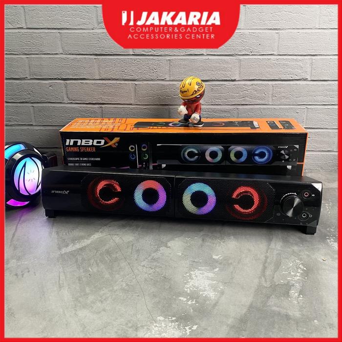 Jual Speaker PC Gaming RGB Inbox Speaker Sound Bar USB 2.0 GS-07