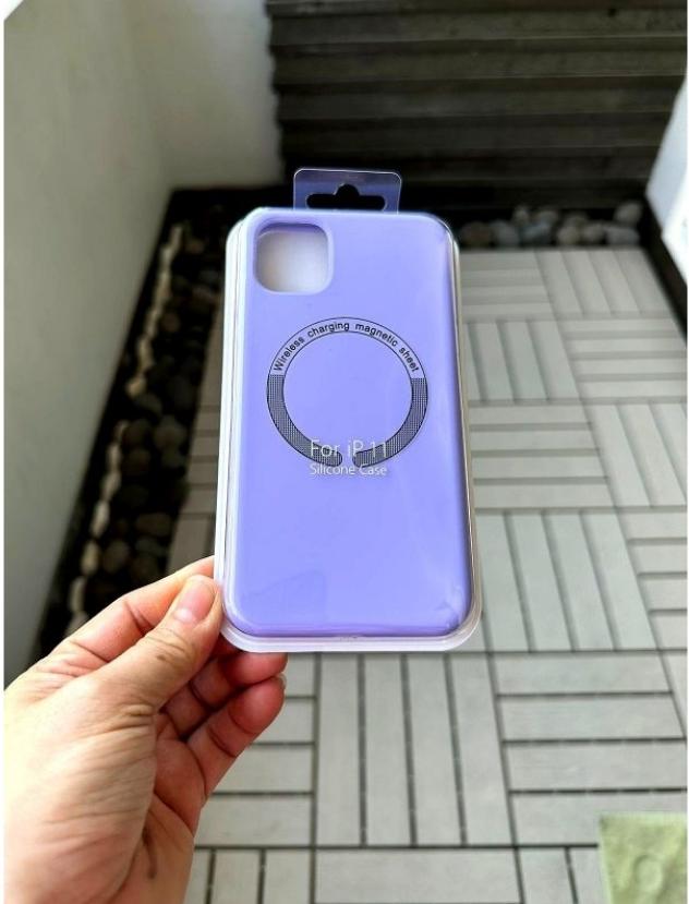 Gambar CASE LILAC IPHONE 12 13 14 PRO PLUS PRO MAX SILKY MAGSAFE MAGNETIC - LILAC, IP 13 PRO MAX dari Casing Avenue undefined Tokopedia