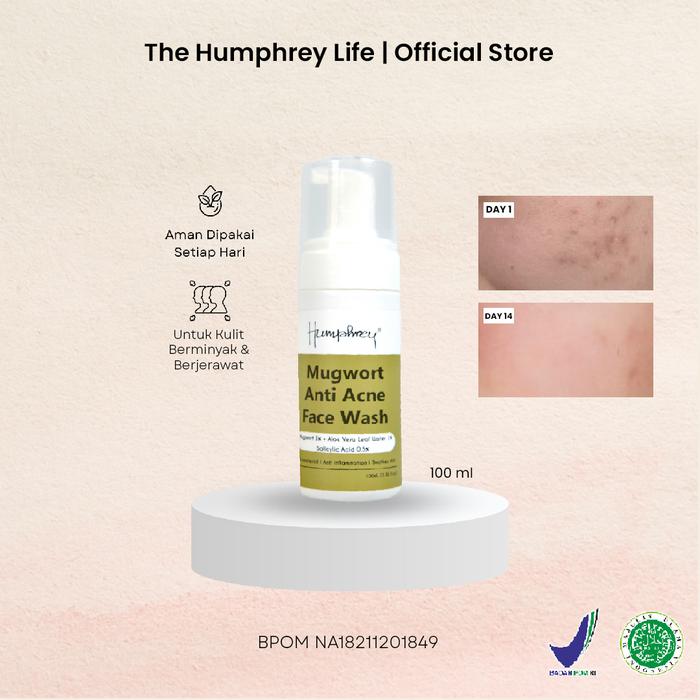 Gambar Humphrey Mugwort Anti Acne Face Wash 100ml dari thehumphreylife undefined Tokopedia
