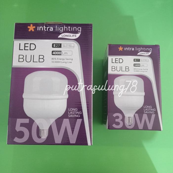 Gambar Lampu hemat energy LED 30W 50 Watt INTRA LIGHTING PREMIUM - 50W dari isirumaku_NEW undefined Tokopedia