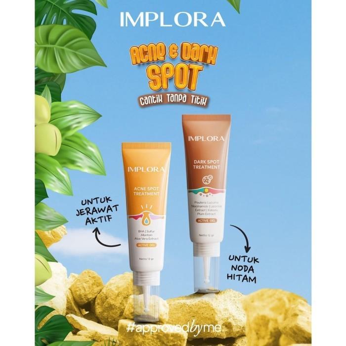Gambar IMPLORA ACNE SPOT TREATMENT - DARK SPOT TREATMENT dari Dakocan Indonesia undefined Tokopedia