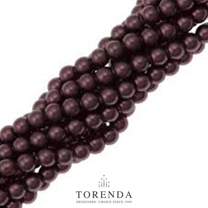 Gambar Torenda Pearl Mutiara T5810 Payet Jahit 4mm - Varian Warna/PCS - Brown dari Torenda undefined Tokopedia