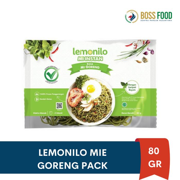 Gambar LEMONILO MIE GORENG PACK 80 GR dari BOSSFOOD JAKARTA undefined Tokopedia