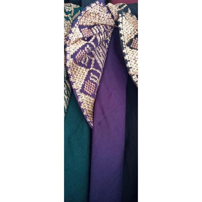 Gambar UDENG BALI SEMI SONGKET BALI ASLI - Ungu Biasa dari Fasiruzshoop undefined 5 Tokopedia