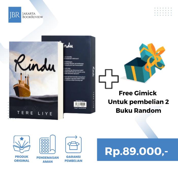 Jual Buku Novel Rindu Tere liye Original -Soft Cover Jakarta