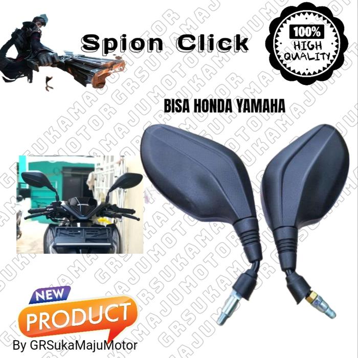 Gambar spion click thailand spion model click honda yamaha vario pcx nmax - Polos hitam dari GRSUKAMAJUMOTOR undefined Tokopedia