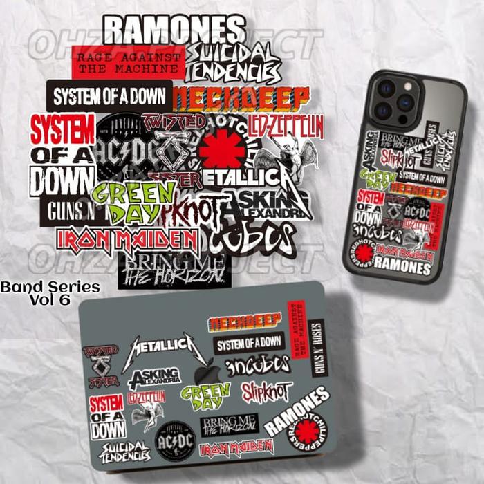Gambar STIKER BAND STICKER BAND STIKER CASE HANDPHONE KOPER TUMBLR - Small Size dari OhzaProject undefined Tokopedia