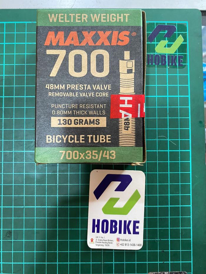 Gambar Maxxis welter weight innertube - 700x18/25 38mm dari Hobike undefined 2 Tokopedia