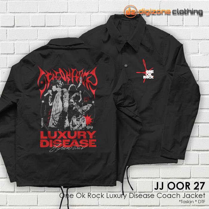 Jual Jaket Coach One Ok Rock Luxury Disease Album Japan Tour - L