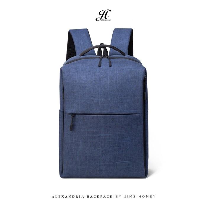 Gambar JIMS HONEY TAS RANSEL WANITA ALEXANDRIA BACKPACK - DARK BLUE / NAV dari Jims Honey Pusat Indonesia undefined Tokopedia