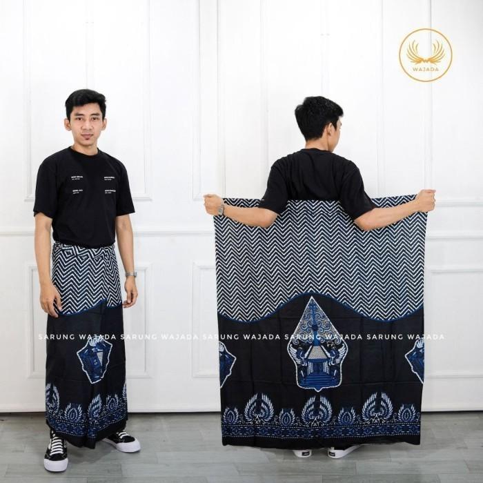 Gambar sarung motif terbaru/sarung murah/sarung viral - zigzag navy, All Size dari pondok santri undefined Tokopedia