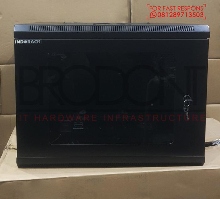 Jual Wallmount Rack 8u Indorack WR5008S Depth 500mm Harga Saudara ...