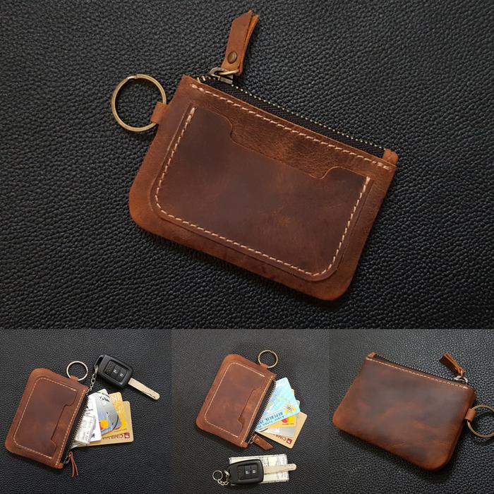 Gambar DOMPET STNK MOBIL DOMPET KUNCI MOBIL MULTIFUNGSI DOMPET KARTU KULIT - CH Cognac dari Regoru_NEW undefined Tokopedia