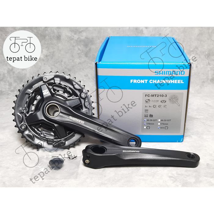 Crank Set Fc Mt 210 Shimano Altus Crankset MT210 Box Triple Crank