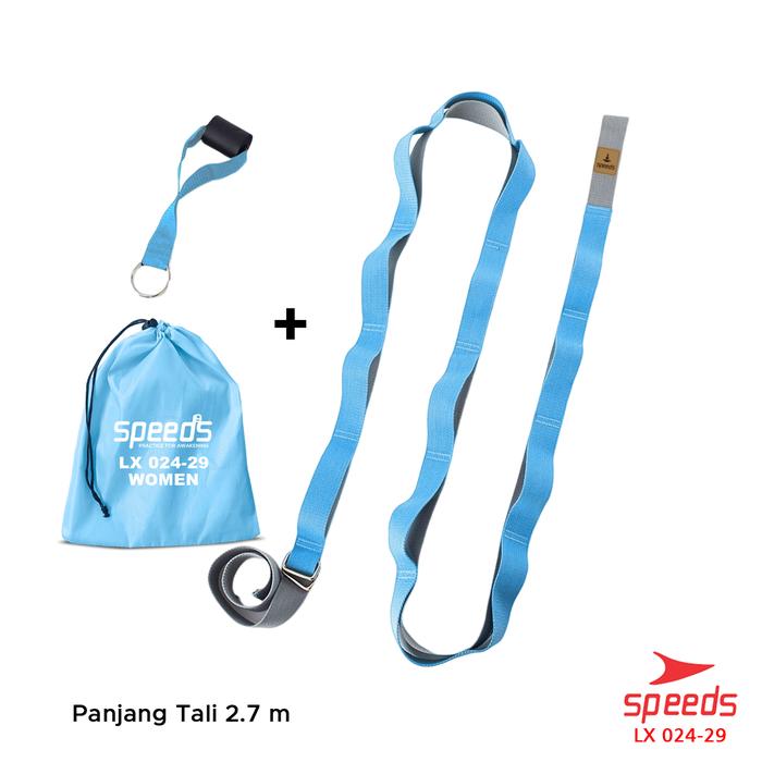 Gambar SPEEDS Legs Stretch Resistance Band Tali Karet Yoga Fleksibel 024-29 - 024-29 BIRU dari Calary Toys undefined Tokopedia