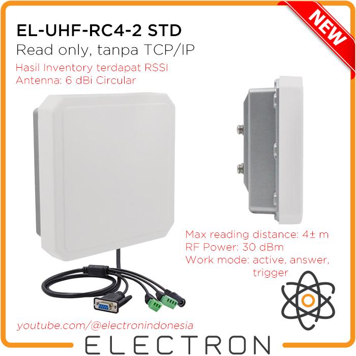 Gambar EL-UHF-RC4-2 RFID Reader EPC Gen 2 ISO18000-6C Integrated RSSI Mini - STD dari Electron ID_NEW undefined Tokopedia