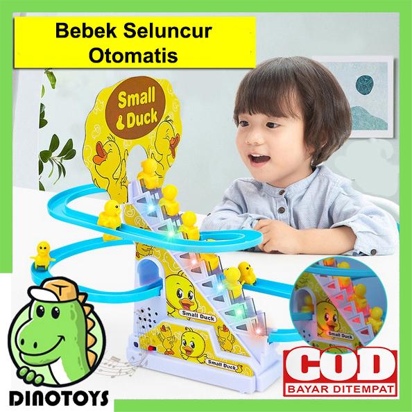 Gambar MA01 Mainan Anak Seluncur Tangga Bebek Perosotan Bebek Seluncur Jolly dari Dinotoys168 undefined Tokopedia