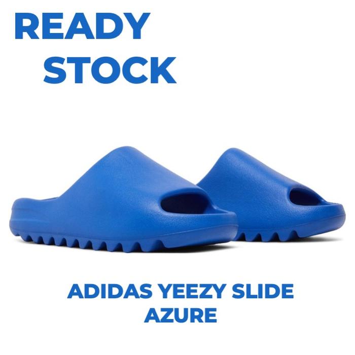 Sandal Adidas Yeezy Slide Azure 38 di Sigma Kicks Sneakers Store  Tokopedia