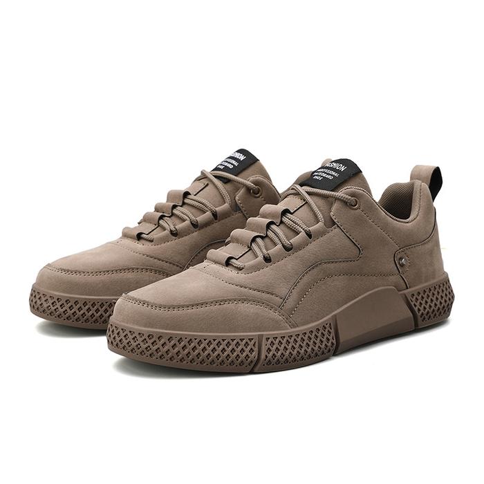 Jual Sepatu Pria Sneakers Casual Kulit Asli Import Premium SK27