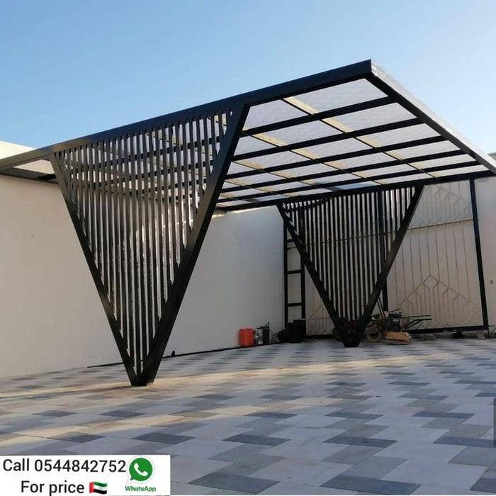 Jual kanopi tiang V atap akrilik - Kota Tangerang …