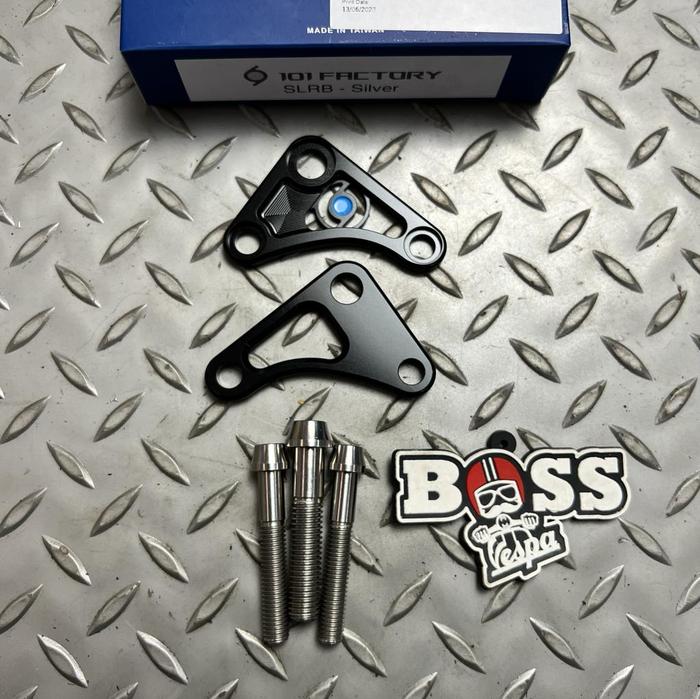 Gambar Shock Adjuster Lowering Kit 1O1 New Model Vespa Sprint Prima S LX LXV - BLACK dari Boss Vespa undefined Tokopedia