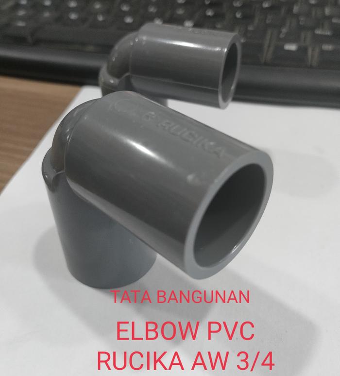 Jual Rucika Elbow Fitting PVC AW 3/4 