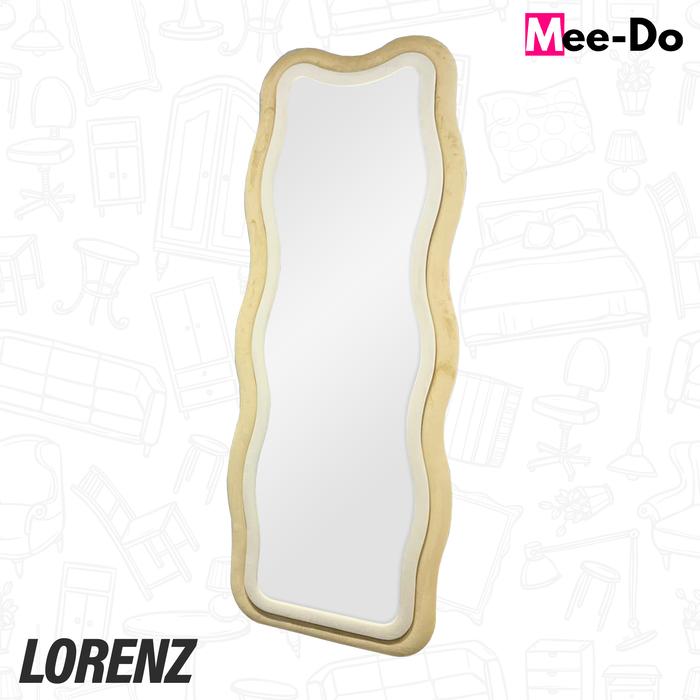 Gambar Standing Mirror Mee Do Aesthetic Kaca Cermin Full Body - LORENZ-CREAM dari Mee Do undefined Tokopedia