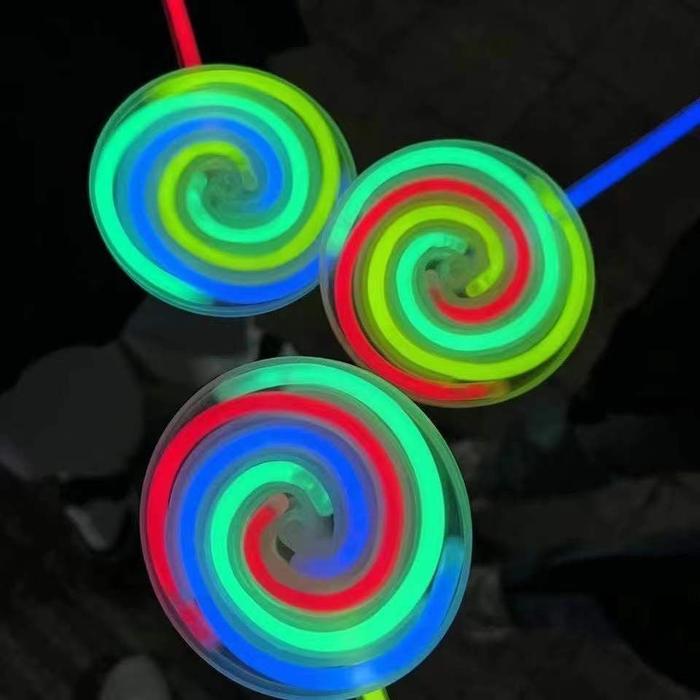 Gambar 2 In 1 Lollipop Glow Stick Candy Glow | Stick In the dark - LOLLIPOP dari HawaiiShop undefined Tokopedia