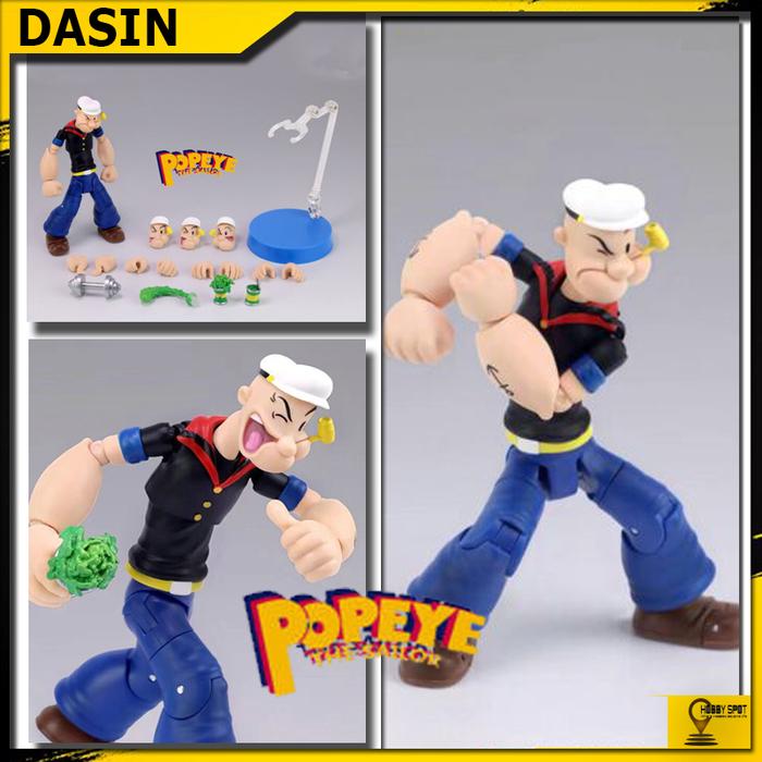 Gambar Dasin Model Popeye The Sailor Man 1/12 Scale Action Figure dari Hobby Spot undefined Tokopedia