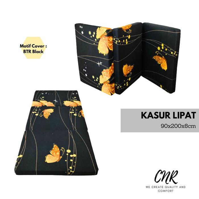 Gambar Kasur lipat/matras lipat 3 busa Royal Foam asli denisty 16  uk. lebar 80-150cm single tebal 8cm dan 15cm garansi10th - 90x200x8cm dari Cahaya Nirwana Rejeki undefined Tokopedia