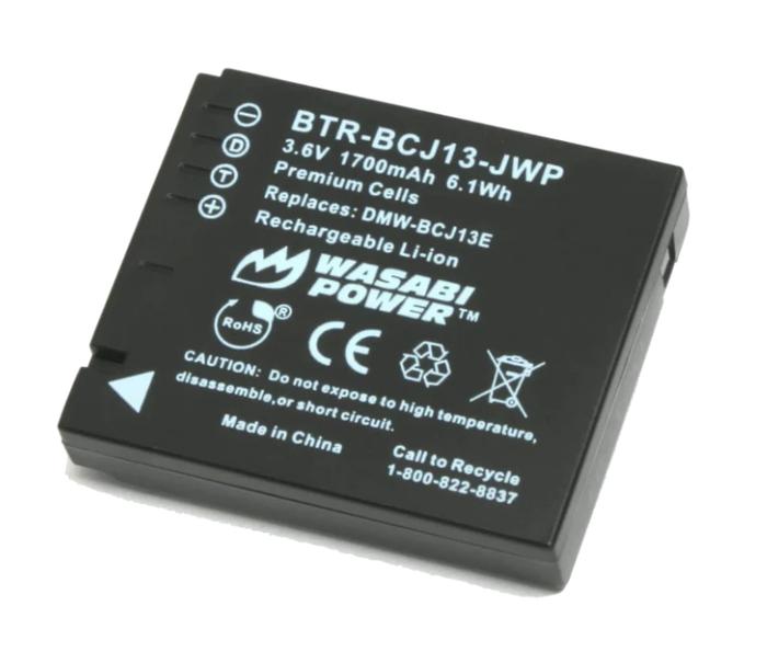 Wasabi Power for Leica BP-DC10 DC10E BPDC10 DLUX5 DLUX6 D-LUX DLUX  Baterai