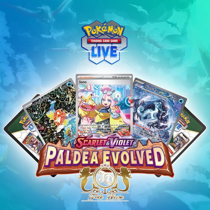 Gambar PTCG Live Kartu Pokemon TCG Scarlet And Violet Paldea Evolved dari Twiins Card Collection undefined Tokopedia