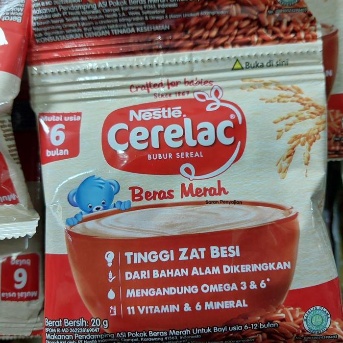 Gambar nestle cerelac beras merah 8pcs dari pawon sari undefined Tokopedia