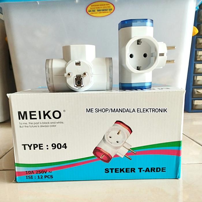Gambar Steker T Arde stop kontak listrik dari IwaME Shop Kota Tangerang Selatan Tokopedia
