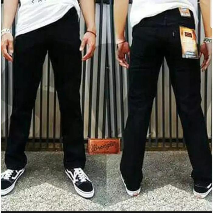 Gambar Celana jeans pria pensil streth-jeans pria slim fit-jeans pria panjang - Hitam, 27 dari and celana store undefined Tokopedia