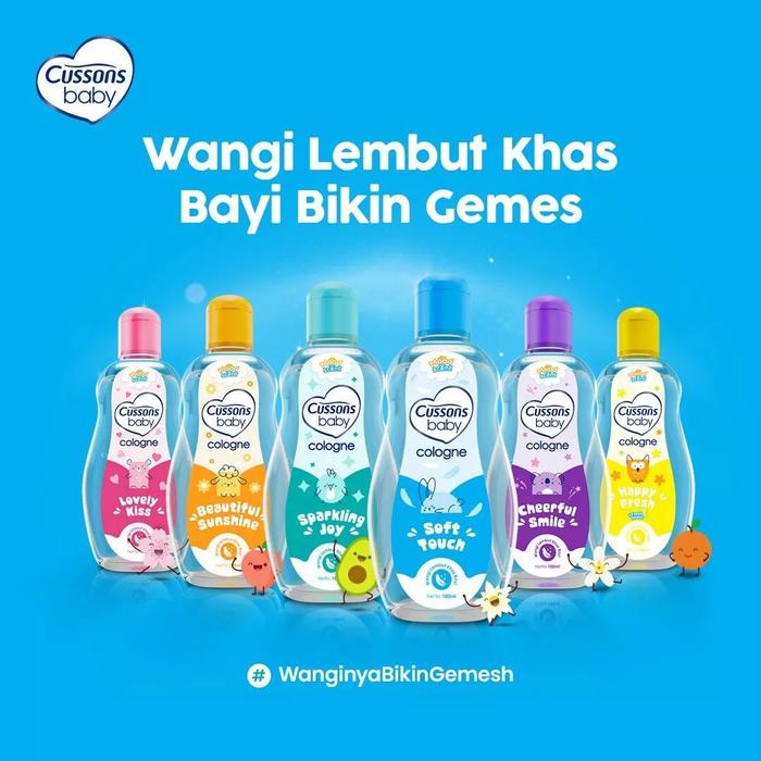 Gambar Cussons Baby Cologne Bayi Parfum Bayi - READY MANADO - Happy Fresh dari Onee Twoo Three Babyshop undefined Tokopedia