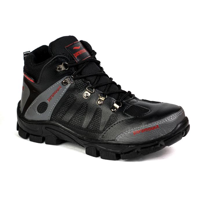 Gambar Sepatu Paramount Hiking, Sepatu Boot Safety Ujung Besi Riding Motor - Hitam, 41 dari Gee Footwear undefined Tokopedia